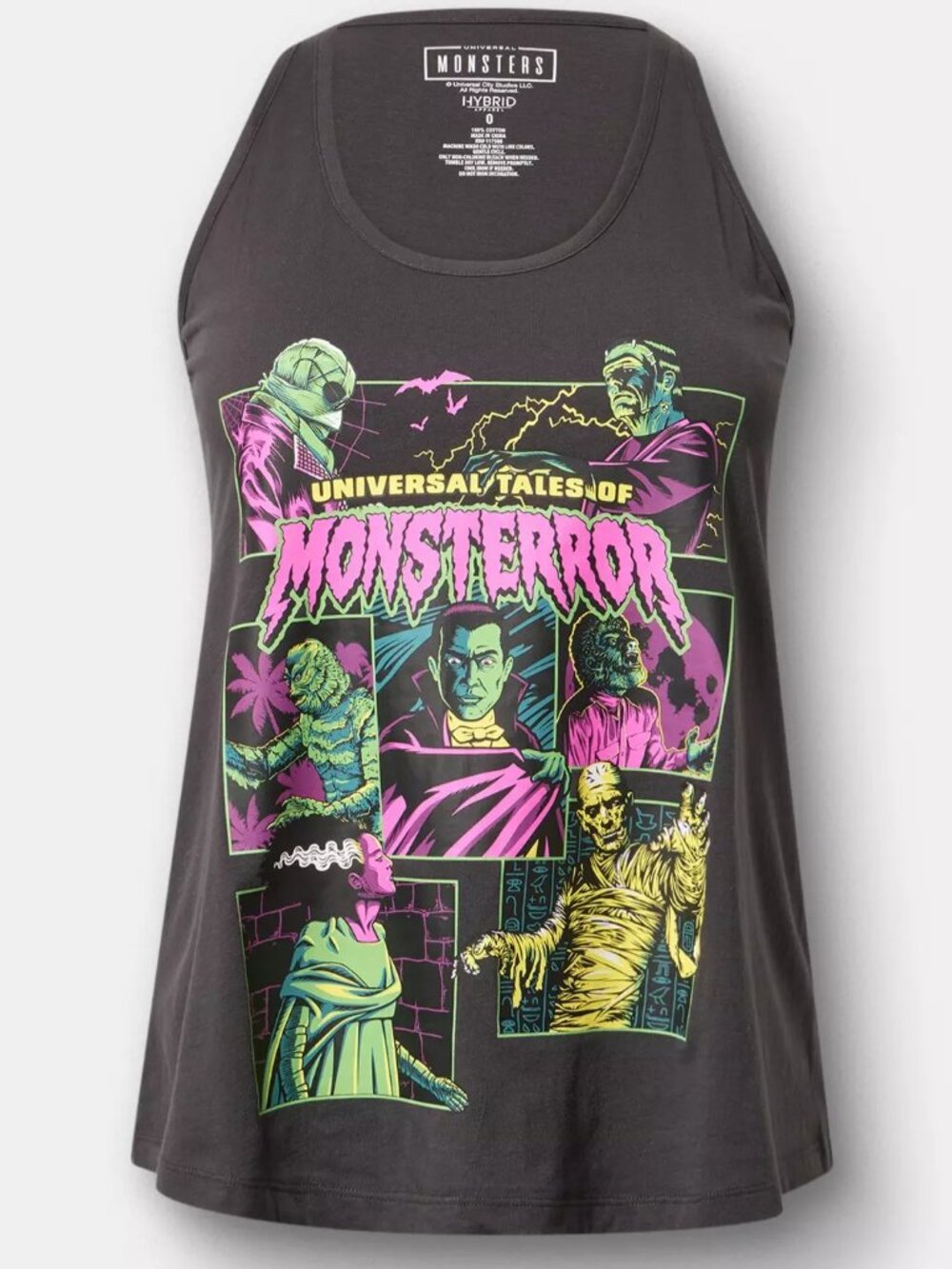 ❤️NWT TORRID TANK - DRACULA FRANKENSTEIN UNIVERSAL MONSTERS HALLOWEEN, PLUS SIZE
